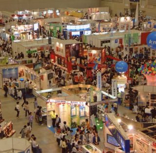 旅フェア2009の会場風景