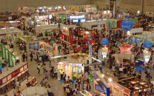 旅フェア2009の会場風景