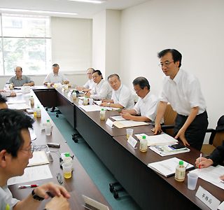 推進協議会の初会合の模様（7月26日）