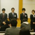 学観連の新役員（右端が大川さん）