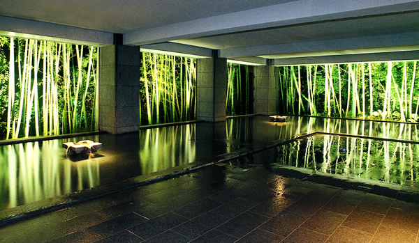 竹林の場