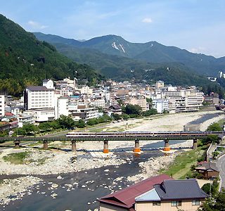 黒川や雄琴とともに地域ブランド第１号に認定された下呂温泉