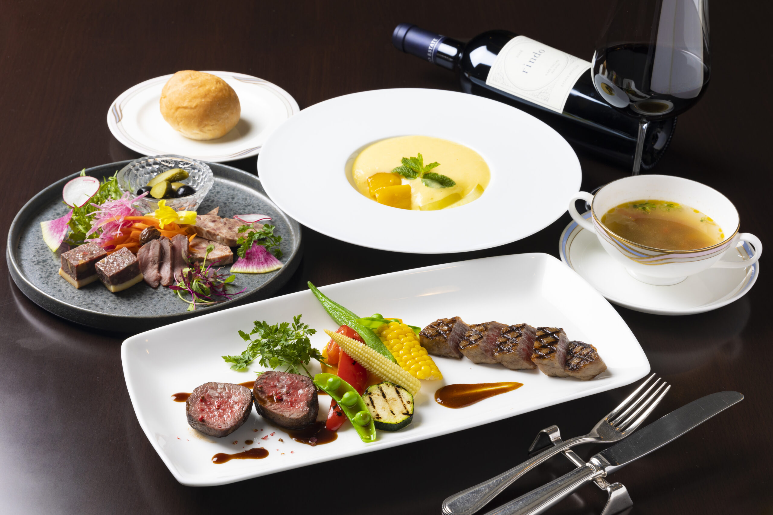 水明館のジビエ料理